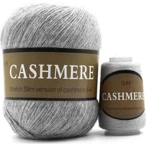 Mongolian Cashmere Yarns Kit For Hand-knitted Crafts Ball Scarf Wool 50 Plus 20 g/Lot E2S