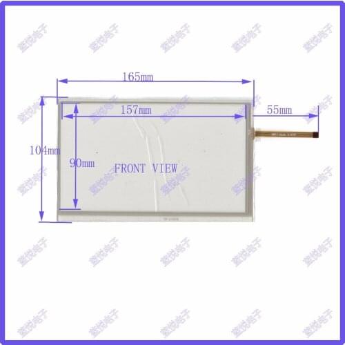 New 7 Inch Touch Screen 7 inch DVD touch screen GPS screen touch screen 164*103