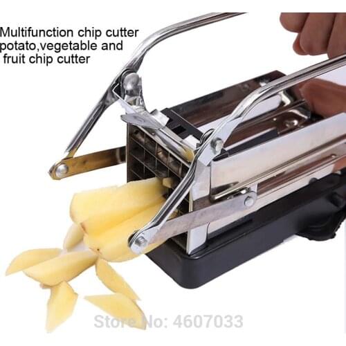 Manual fries cutter cutting manual cucumber radish potato lettuce strip machine household fruit and vegetable Slicer Cutter