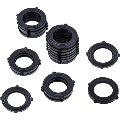 10 Pcs Garden Hose Washers O-ring Rubber Washers Seals Self Locking Tabs Set Inside Fittings For Garden Hose And Water Faucet