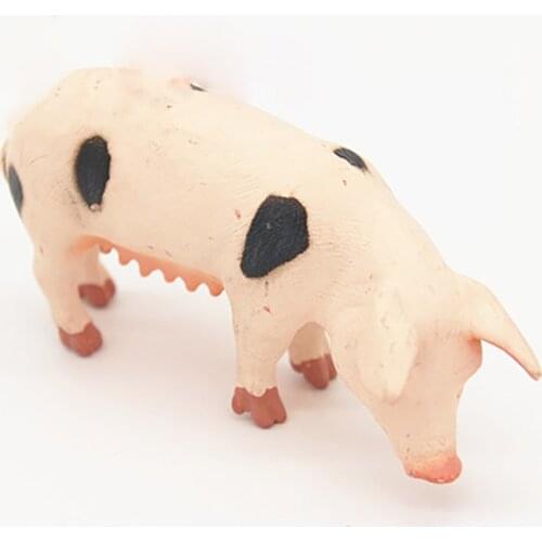 1/6 Scale Modern Film And Television Trend Scenes Small Animals Boars Sows Flower Pigs Desktop Static Decorations Fan Gift