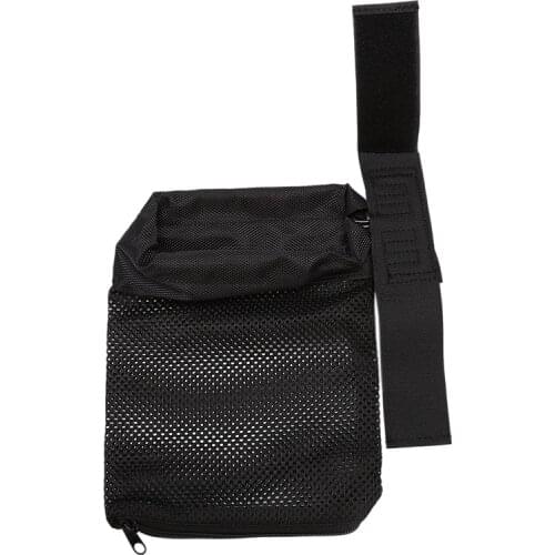 Tactical Accessories AR 15 Ammo Brass Shell Catcher Zippered Closure Quick Unload Nylon Mesh Black For Shooting Ammo Catcher