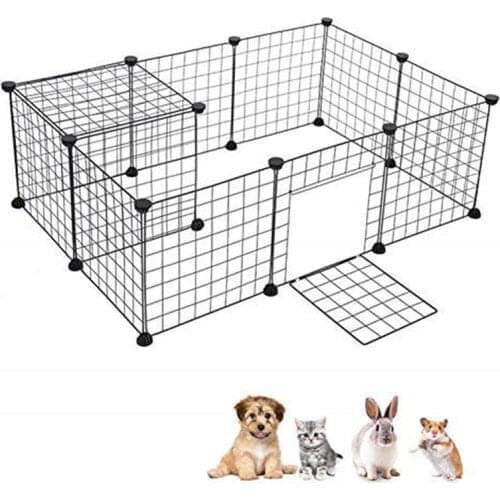 Fast Delivery Fence For Dogs Aviary For Pets For Cats Door Playpen Cage Products Gate Supplies For Rabbit