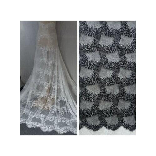 1.5-meter-wide hollow floral little plum blossom eyelash lace high grade lace DIY dress curtain household accessories