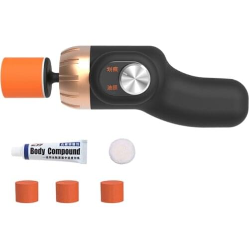 1 Set Car Electric Polisher Cleaning Polishing Waxing Machine Portable Automobile Surface Scratch Repair Tool Auto Care Equipmen