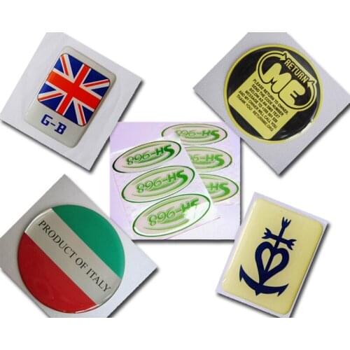 2 inch Round custom epoxy stickers 3D Domed Epoxy Resin Self Adhesive Stickers Custom Domed Labels