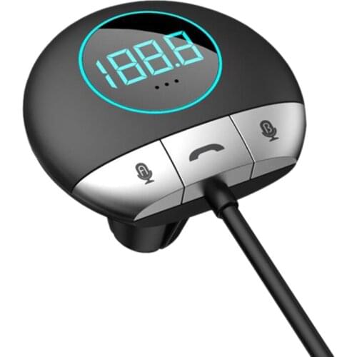 Top Deals Car Bluetooth Voice Translator 72 Languages Two Way Real Time FM Hands-Free For Learning Travelling Business Meet