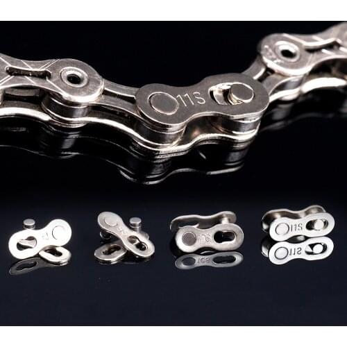 5 Pairs Bike Chain Quick Link Mountain Bicycle Bike Chain Missing Quick Connector Connecting Master Link for 6 7 8 9 10 Speed