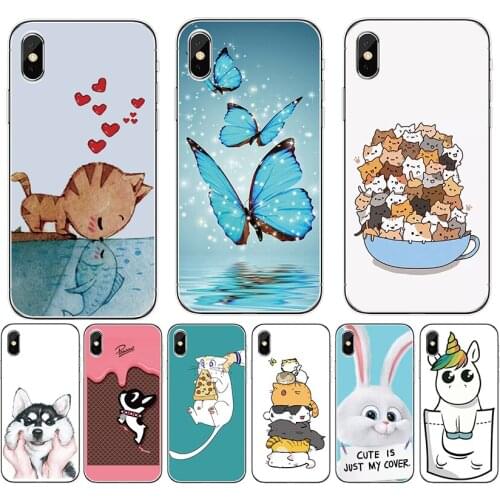 For ZTE Blade 20 smart Axon 10 pro V9 V10 Vita 2020 A7 A5 A3 2019 L8 A530 A606 cover Cute Cartoon Anime soft TPU phone case