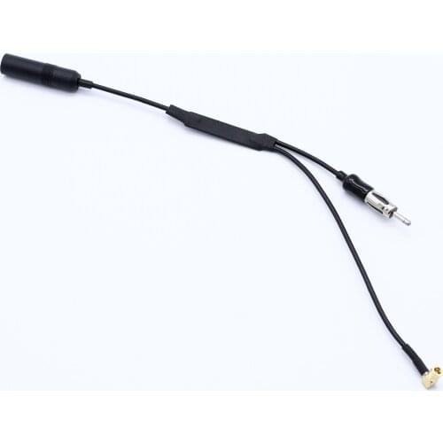 FM DAB and Antenna Splitter Adapter Converter Compatible For Vehicle Radio Accessories Parts
