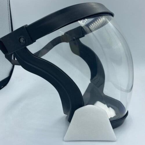 Unisex Protection Eye Shield Visor Wrap Shield Large Mirror Sun Glasses Full Face Shield Guard Protector Anti-Spray Face Mask