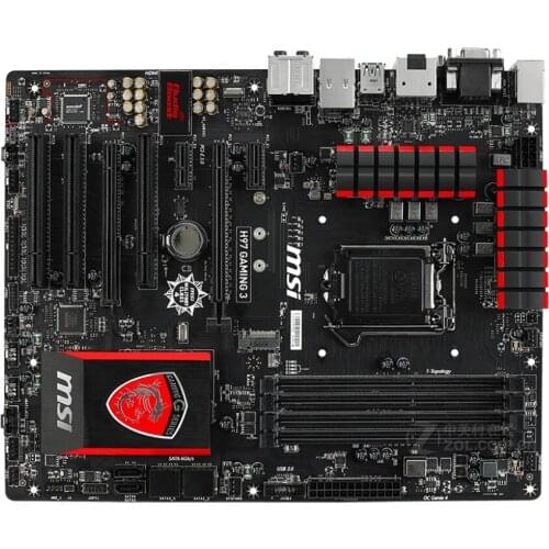 MSI H97 GAMING 3 desktop motherboard H97 DDR3 LGA 1150 motherboard Socket LGA 1150 i7 i5 i3 DDR3 32G SATA3 UBS3.0 mainboard