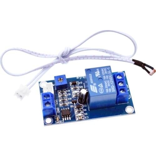 The automatic control module 12V photorelay light photosensitive resistor XH-M131 brightness switch module