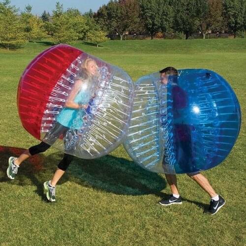 Inflatable Bumper Ball 0.8MM PVC 1.5M Diameter Zorb Ball Football Human Knocker Ball Bubble Soccer For Adult Play Game