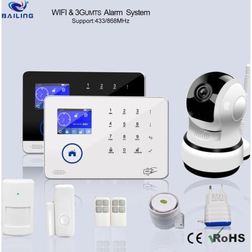 Industrial Intelegent Alarm System APP/SMS/Phone Remote Control GSM Alarm System Burglar Alarm