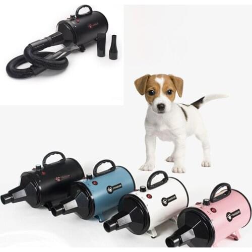 Dog Grooming Dryer Cheap Pet Hair Dryer Blower Custom 220v/110v 2400w Eu Plug Pink Blue Color Ship From 7 Countries