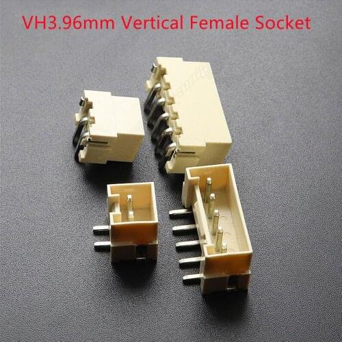VH3.96mm Connector Vertical/Horizontal SMD Female Socket 2/3/4/5/6/7/8P