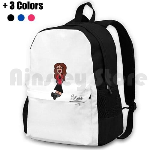 Magic And Hexes Outdoor Hiking Backpack Riding Climbing Sports Bag Witch Scarlet Magic Villian Superhero Mutant