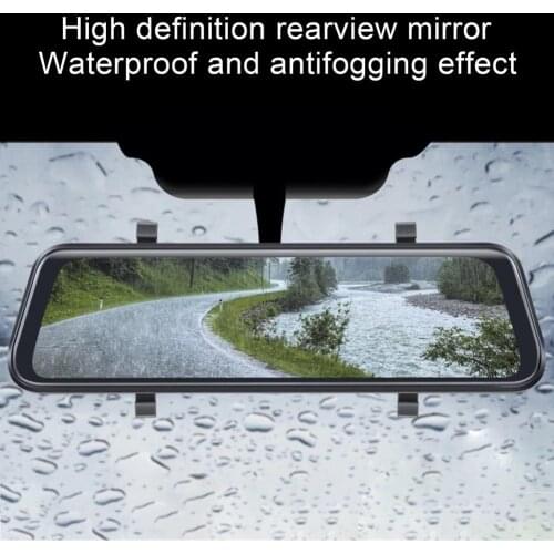 144° Degree 7 Inch Full 1080P HD Car Rearview Mirror Camera Dash Cam Drive Recorder DVR Accessory