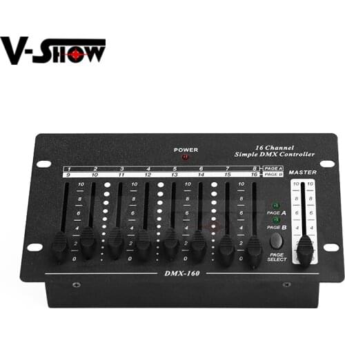 1pc Mini 16 Channels Simple DMX Controller For Dj Disco Stage Light