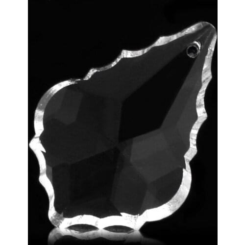 1Pc Clear Chandelier Glass Crystals Lamp Prisms Parts Hanging Drops Pendants 38mm