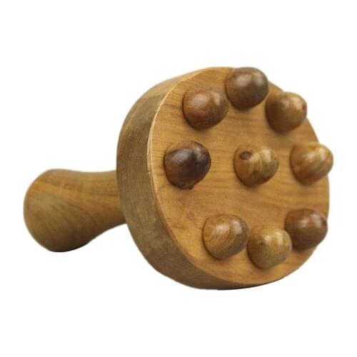 2021 Wooden Guasha Muscle Fascia Scraper Massage Loosening Meridian Brain Tendon Leg Back Scraping Massage Body Health Care Tool