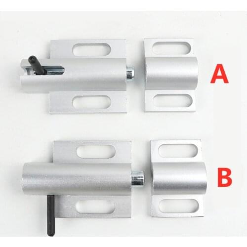 3030 4040 aluminum profile aluminum door latch with vertical or horizontal rod industrial profile frame pin lock