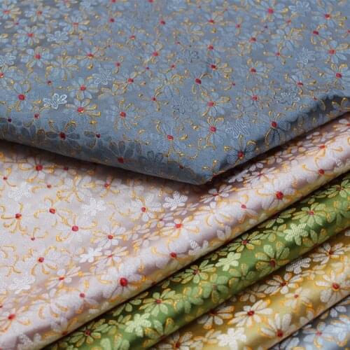 75x50cm Damask Jacquard Brocade Fabric For Apparel Costume Upholstery Furnishing Curtain Clothing Material Patchwork