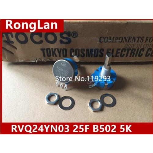 [BELLA]Imported Japanese original game TOCOS long life potentiometer RVQ24YN03 25F B502 5K--10PCS/LOT