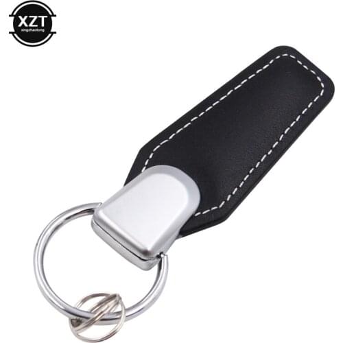 High Quality Metal Leather Alcantara Keychains Car With Logo Keyring For Audi A3 A4 A5 A6 A7 Q2 Q3 Q5 Q7 Q8 RS Rline Sline