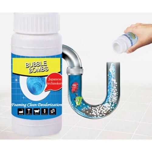 Fast Foam Toilet Cleaner Household Cleaning Supplies Sewer Bombs Kitchen Bubble Strong Sink Dredging Deodorization Agent