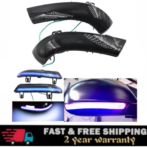 Dynamic LED Turn Signal Light Side Wing Mirror Indicator for VW GOLF 5 GTI V MK5 Jetta Passat B5.5 B6 Sharan Superb EOS