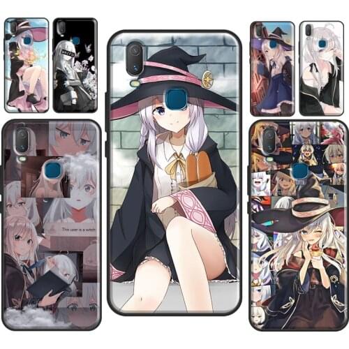 Elaina Majo No Tabitabi Anime Cover For Vivo V20 SE Y11 2019 Y1S Y12 Y17 Y30 Y50 Y81 Y91C V11 Y20 i V17 Neo Phone Case
