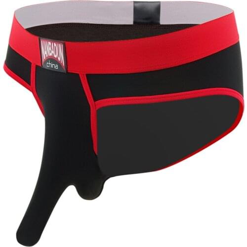 Hot List Men Elephant Nose Socks Cotton Briefs Gay Panties Male Underwear