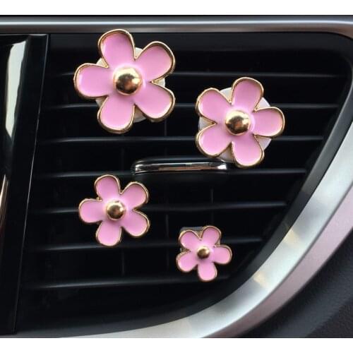 JOORMOM four Daisy car vent, perfume clip, cute car aromatherapy creative girl car accessories interior