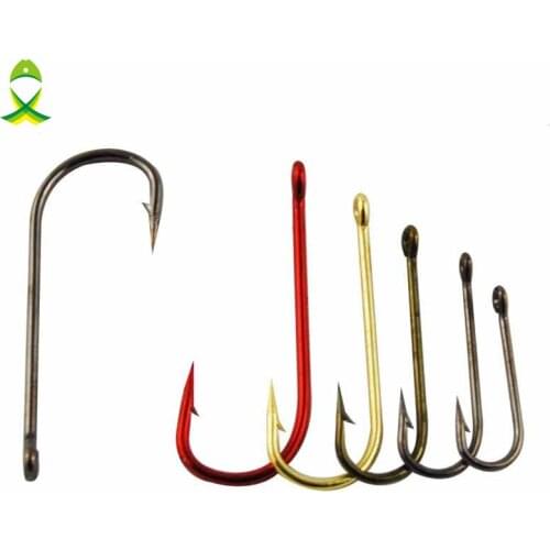JSM 150pcs 9146 High Carbon Steel Fishing Hooks Aberdeen Bait Fishhooks Set With PVC Bag Carp Fishing Accessories