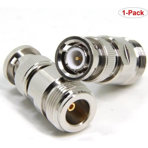 N-Type Female to BNC Male RF Coaxial Coax Antenna Cable Adapter Connector