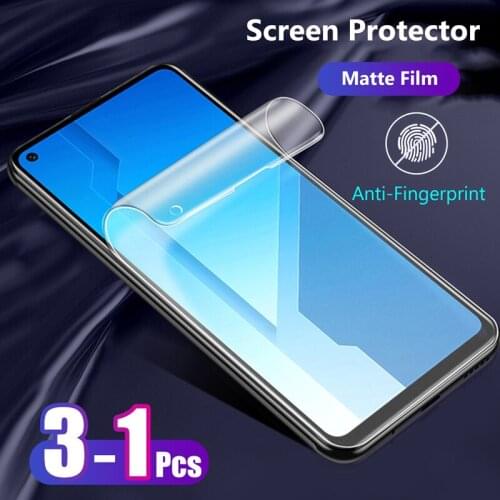 Matte Soft Hydrogel Film For Huawei Honor Play4 Play 4 5G 6.81" No Fingerprint Frosted Game Full Cover Screen Protector No Glass