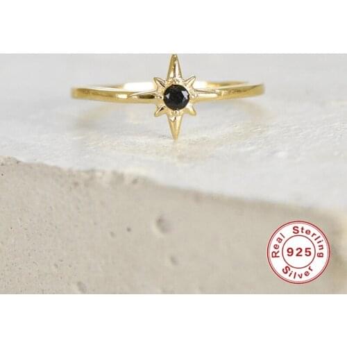 Aide 100% 925 Sterling Silver Trendy Fashion Engagement Rings For Women Girls Fine Jewelry Finger Rings Anillo Wedding Band