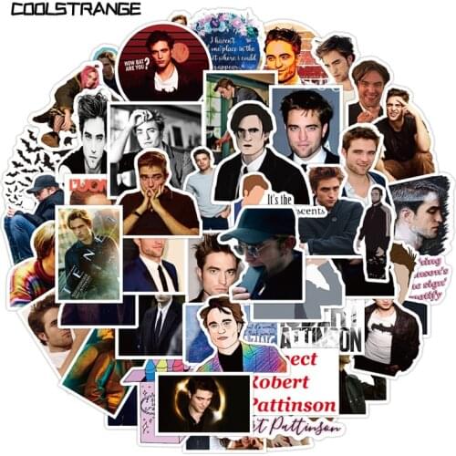 10/30/50Pcs Robert Pattinson Stickers The Twilight Saga For Laptop Refrigerator Motorcycle Skateboard Scrapbook Gift Waterpoof