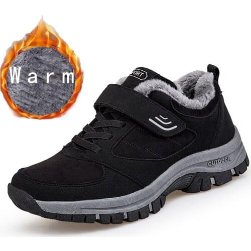 2019 New Shoes Winter Warm Platform Woman Snow Boots Plush Female Casual Sneakers Female Waterproof Snowboots Unisex Warm Shoes