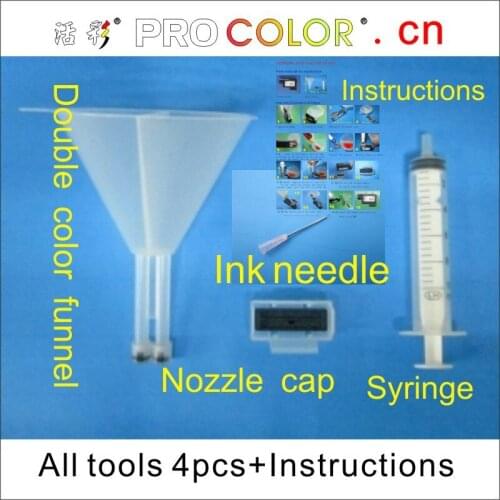 New not afraid of mixed color: printer head printhead cleaning kit smart clean kit refill tool For HP 70 72 88 940 941(8000