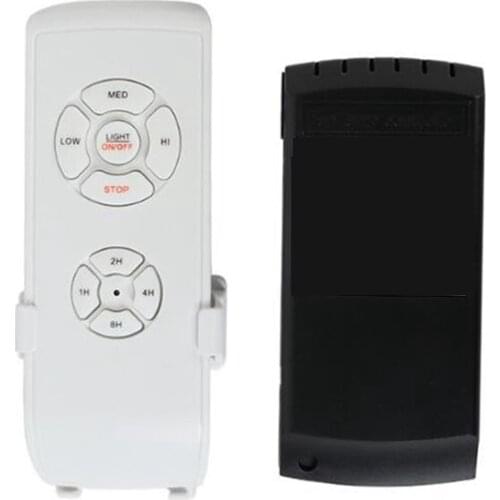Ceiling Fan Remote Control Kit, Small Size Universal Ceiling Fans Light Remote, Speed, Light & Timing Wireless Control