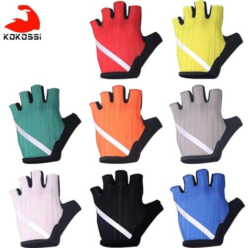 KoKossi Professional Riding Sports Gloves Skin-friendly Breathable Comfortable Non-pilling Anti-slip Outdoor Cyclling Fitness