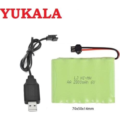 R/C Truck R/C car R/C tank R/C boat 6V 700mah/1800mah/2800mAh Ni-MH rechargeable AA battery usb charger for WPL B1 B14 B16 B24