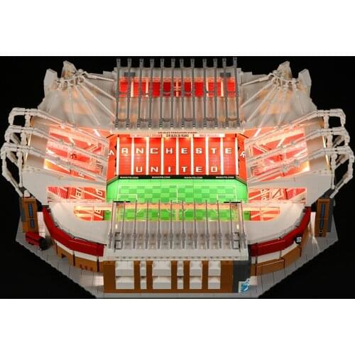LED Lighting Kit for Lego 10272 Architecture Block Old Trafford Football Field Toy Nou Camp Stadium Building Bricks Gifts