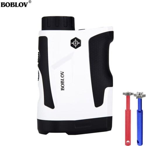 BOBLOV Telescope Laser Rangefinder 600m Laser Distance Meter 6X Monocular Golf hunting laser Range Finder tape Measure Roulette
