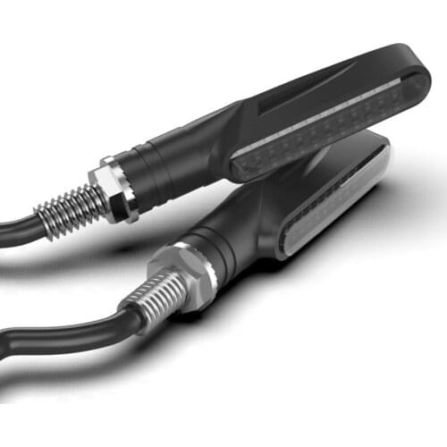 Universal Scooter modified parts 12V personality creative LED waterproof streamer turn signal assembly