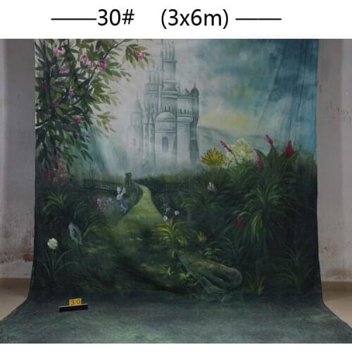 10*20ft Hand Painted Muslin scenic Backdrops for photography,photo studio background backdrop 30 ,wedding photography backdrops