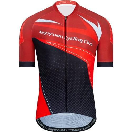 2021 KEYIYUAN Mountain Bike Jersey Cycling Shirt Clothing Conjunto Ciclismo Masculino Tenue Velo Homme Fiets Kleding Mannen